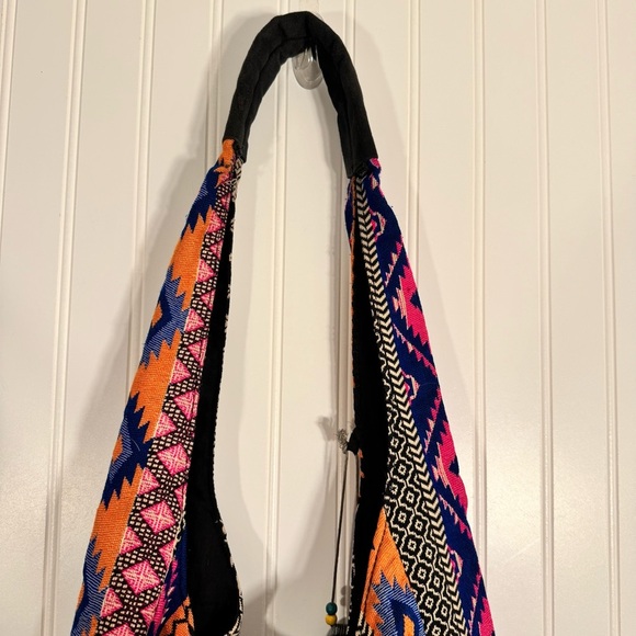 Catori Women’s Bohemian Multi-Color and Pattern Shoulder Bag - Picture 8 of 16